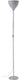 Eglo vilastrosi-e vloerlamp - e27 - 165 cm - zilver
