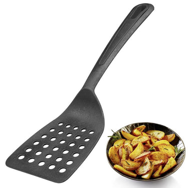 Westmark spatel, breed steunvlak en speciaal afgeplatte rand, kunststof, zacht, zwart, 28372270