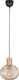 Trio gila - hanglamp - sand - excl. 1x e27 4 w - d: 23cm - plafondbevestiging - in hoogte verstelbaar