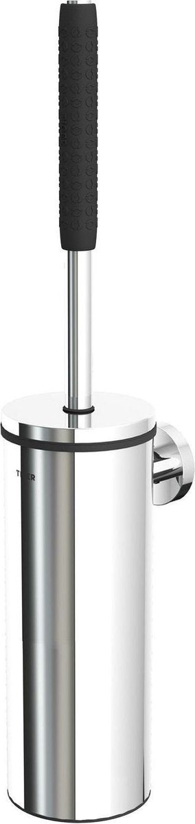 Tiger boston comfort safety toiletborstel met houder - rvs gepolijst
