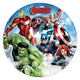 Globos papieren bordjes fsc avengers infinity stones, 8st.