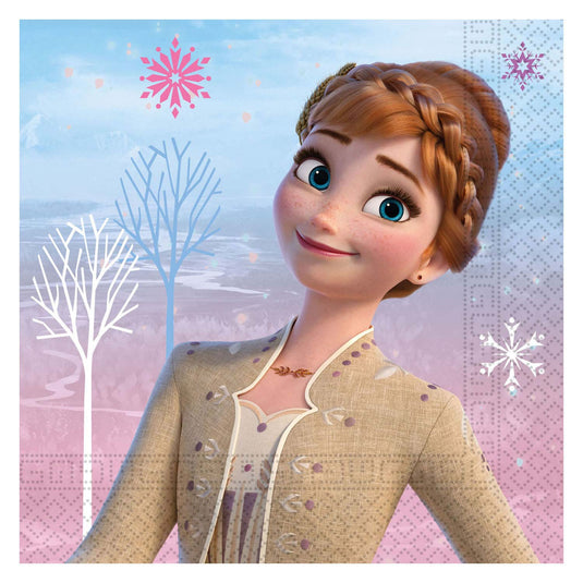 Globos papieren servetten fsc frozen 3 wind spirit, 20st.