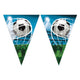 Globos papieren vlaggenlijn fsc voetbal fans, 3mtr.