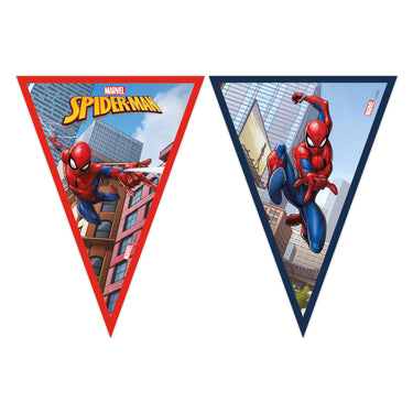 Globos papieren vlaggenlijn fsc spider-man, 3mtr.