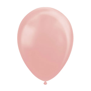 Globos ballonnen pearl rose goud 30cm, 10st.