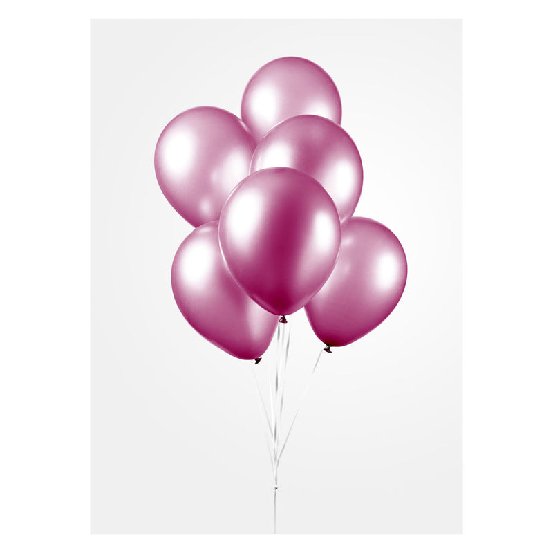 Load image into Gallery viewer, Ballonnen Pearl Hard Roze 30cm, 10st.
