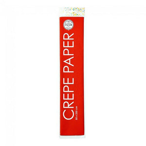 Globos crepepapier rood, 50x250cm