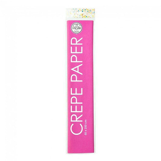Globos crepepapier hard roze, 50x250cm