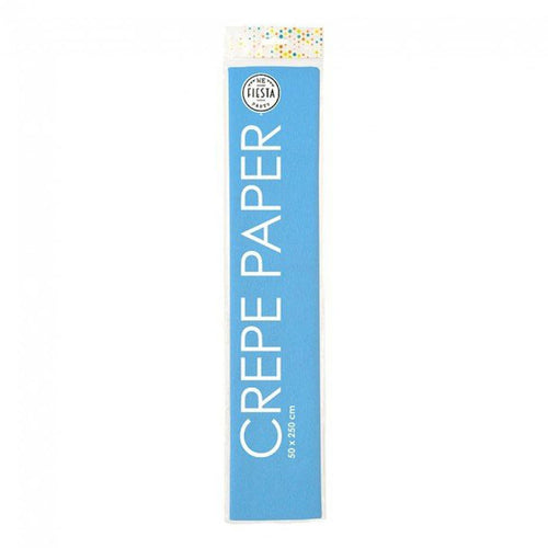 Globos crepepapier baby blauw, 50x250cm