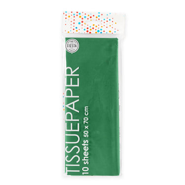 Globos tissuepapier 10 vellen xmas green, 50x70cm
