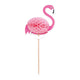 Globos cocktailprikkers flamingo 10x6cm aloha - 10st.