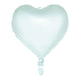 Globos folieballon 18 inch watercolors hearts - pastel groen