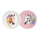 Globos papieren borden 23cm paarden - 8st.