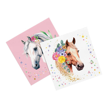 Globos papieren servetten 33x33cm paarden - 20st.