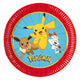 Globos papieren borden 20cm next generation pokemon - 8st.