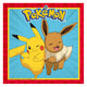Globos papieren servetten 33x33cm pokemon - 20st.
