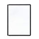 Merkloos sans marque zichtpaneel a4 shepra soho durable 5606-01 zwart 5 stuks