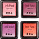 Creativ company stempelinkt, peach, roze, lichtroze, donkerroze, h: 2 cm, afm 3,5x3,5 cm, 4 stuk 1 doos