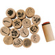 Creativ company https: www.cchobby.nl deco-art-stempels-bloemen-en-bladeren-h-26-mm-d-20-mm-15-stuk-1-doos