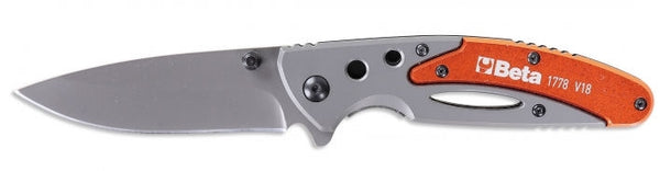 Folding knife Beta Tools 1778V18 with aluminum handle