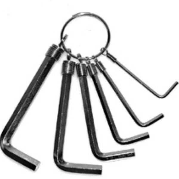 Allen key set 2/3/4/5/6/7mm