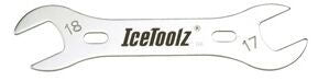 Icetoolz cone wrench 17x18mm 24037c1