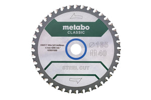 Metabo accessoires cirkelzaagblad | steel cut classic | 165x20mm | z40 fzfa fzfa 4° b - 628651000