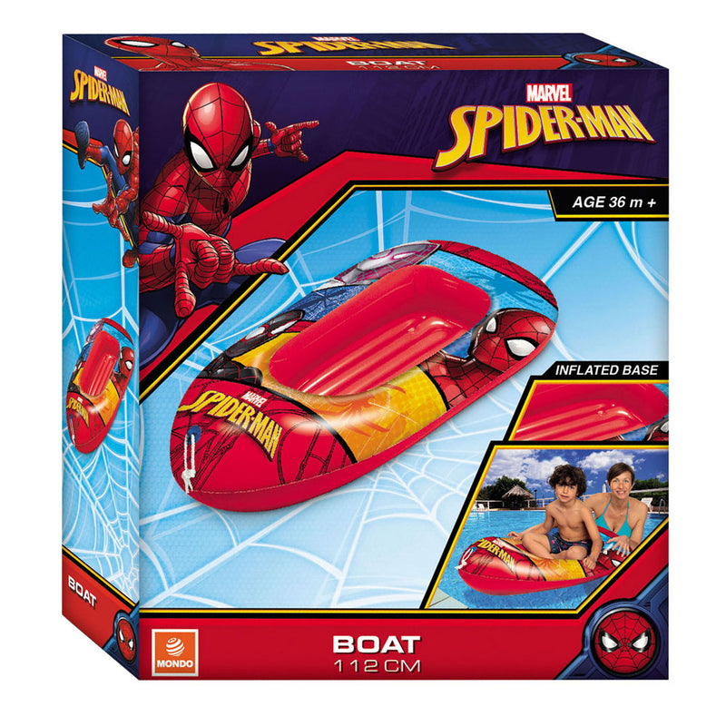 Load image into Gallery viewer, Mondo opblaasboot spiderman, 112cm

