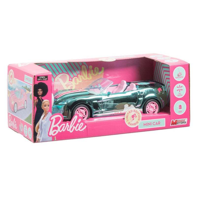 Load image into Gallery viewer, Mattel Mondo Motors RC Bestuurbare Auto Droom Mini Auto Verchroomd Blauw 65 Jaar Jubileum Editie
