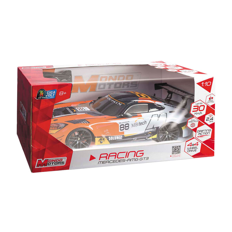 Load image into Gallery viewer, Mondo motors rc bestuurbare auto - mercedes amg gt 3 drift 22, schaal 1:10
