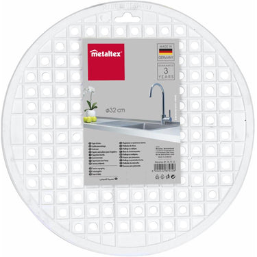 Metaltex gootsteenmat rond ã˜32cm