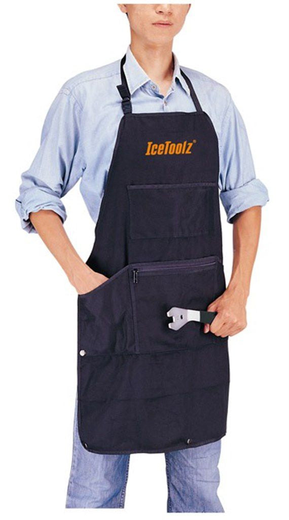 Workshop apron IceToolz Proshop 240C155 - cotton