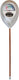 Nature - vochtigheidsmeter - hygrometer - grijs - h27 x 6 x 3,5cm
