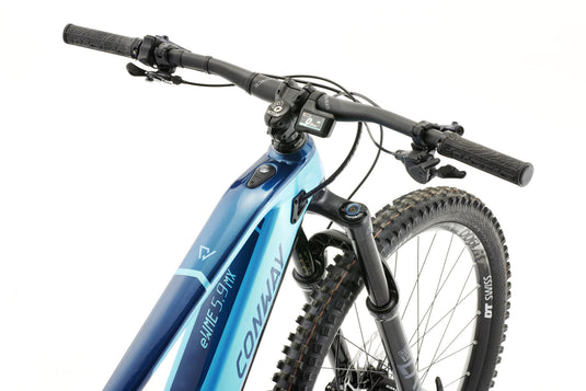 Conway elektrische mtb full-suspension ewme 5.9 mx mod. 24 ebike conw. ewme 5.9 mx 29 41 full sus.turq. pet.