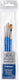 Winsor newton 5390604 cotman aquarelpenseel set – korte steel – 4-delig – rond one stroke voor waterverf