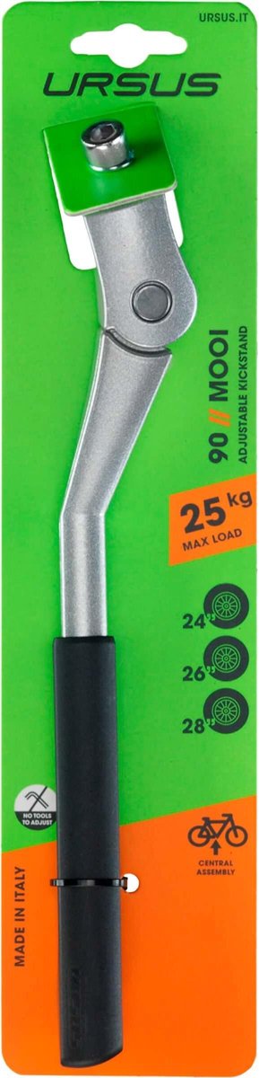 Load image into Gallery viewer, Ursus Standaard Mooi. zilver, verstelbaar 24-28 , max belasting 25kg (hangverpakking)
