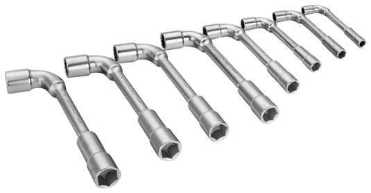 Bahco gebogen soksleutelset 8-delig