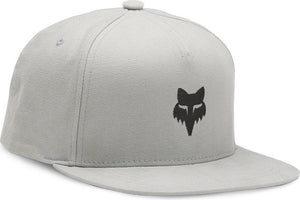 Fox head snapback cap