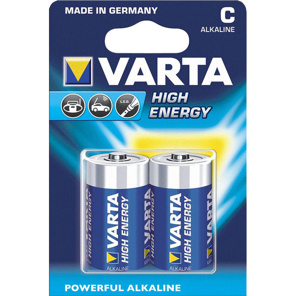 Varta batterij varta longlife alkaline lr14 c (2x)