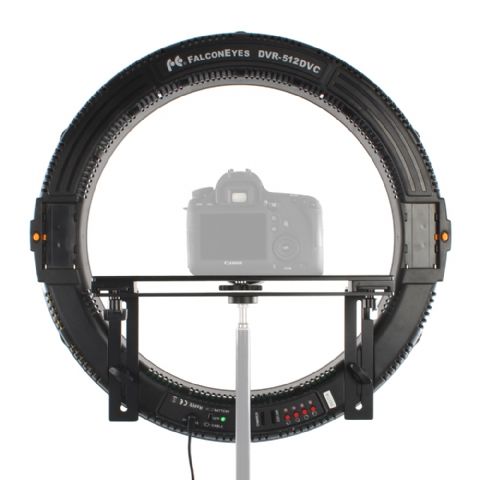 Falcon eyes bi-color led ringlamp dimbaar dvr-512dvc op 230v