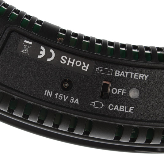Falcon eyes bi-color led ringlamp dimbaar dvr-512dvc op 230v