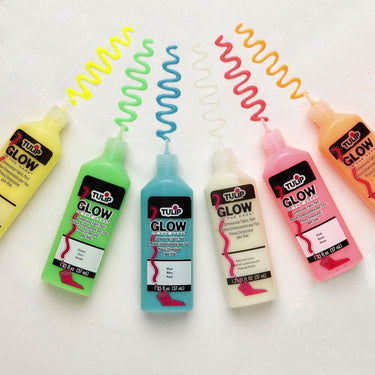 Tulip • 3d textielverf 37ml glow in the dark 6st.