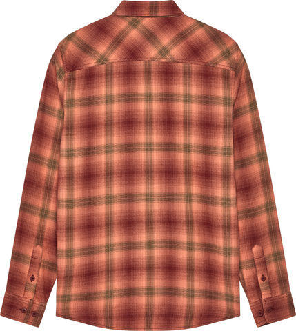 Load image into Gallery viewer, Fox head survivalist flannel shirt
