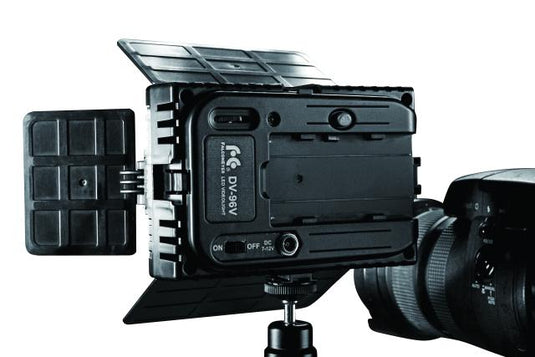Falcon eyes led lamp set dimbaar dv-96v-k2 incl. accu