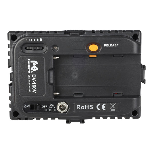 Falcon eyes led lamp set dimbaar dv-160v-k2 incl. accu