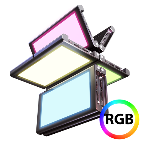 Falcon eyes rgb led lamp pockelite f7 fold