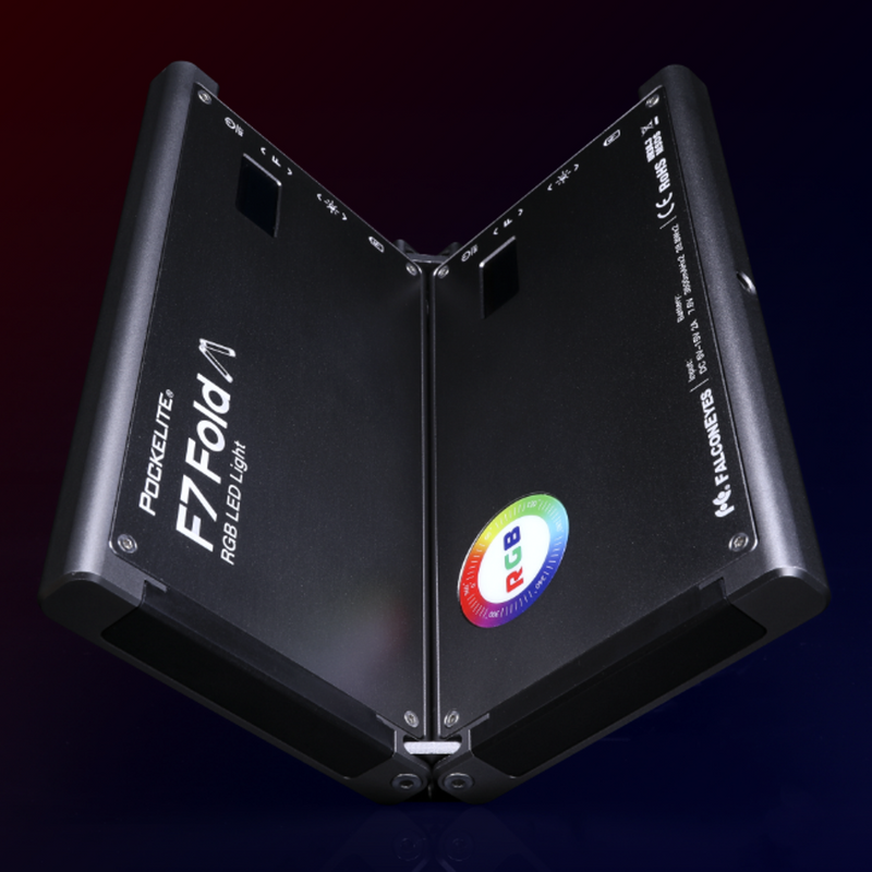 Load image into Gallery viewer, Falcon eyes rgb led lamp pockelite f7 fold
