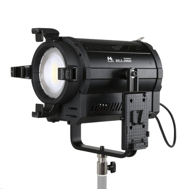 Falcon eyes bi-color led spot lamp dimbaar dll-1600tdx op 230v of accu