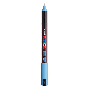 Uni posca marker pc-1mr ijsblauw - extra fine 0,7mm