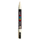Uni posca pc3m acrylmarker ivoor - ronde punt tot 1,3 mm